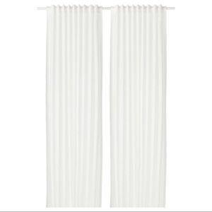 Ikea Accents Vivan Curtains 1 Pair White 57x98 Poshmark